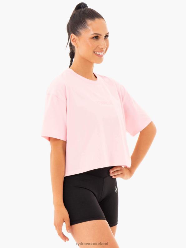 Ryderwear Studio T-Shirt Ice Pink Women Clothing 4Z2T996
