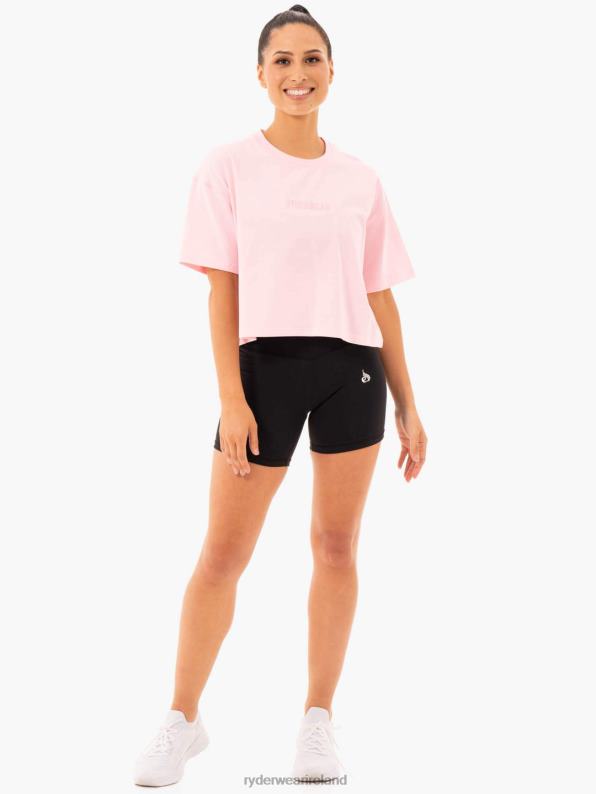 Ryderwear Studio T-Shirt Ice Pink Women Clothing 4Z2T996