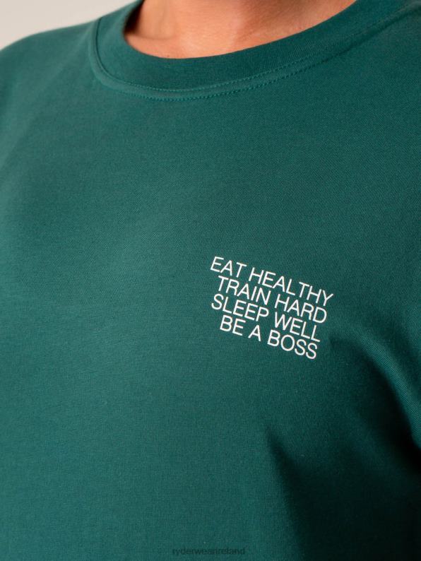 Ryderwear Wellness T-Shirt Forest Green Women Clothing 4Z2T799