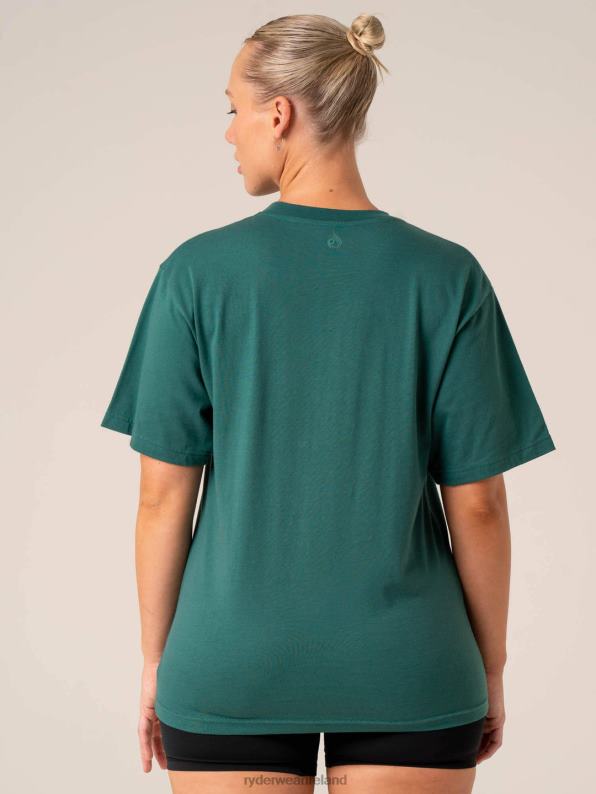 Ryderwear Wellness T-Shirt Forest Green Women Clothing 4Z2T799