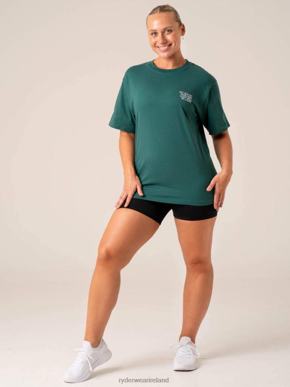 Ryderwear Wellness T-Shirt Forest Green Women Clothing 4Z2T799