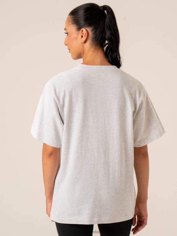 Ryderwear Wellness T-Shirt Snow Marl Women Clothing 4Z2T800