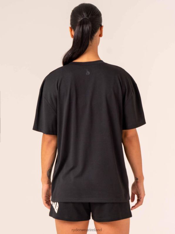Ryderwear Wocollegiate T-Shirt Black Women Clothing 4Z2T784