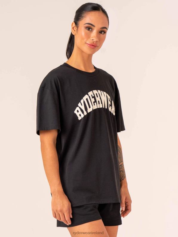 Ryderwear Wocollegiate T-Shirt Black Women Clothing 4Z2T784