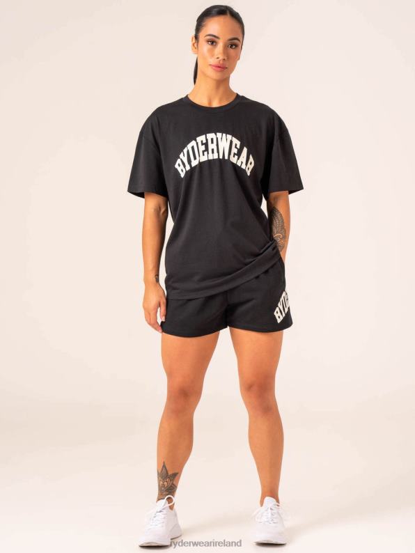 Ryderwear Wocollegiate T-Shirt Black Women Clothing 4Z2T784