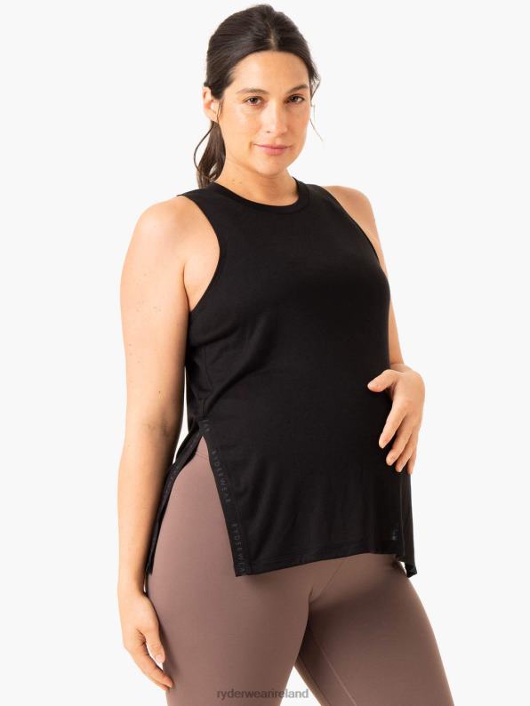 Ryderwear Active Bump Tank Black Women Clothing 4Z2T855