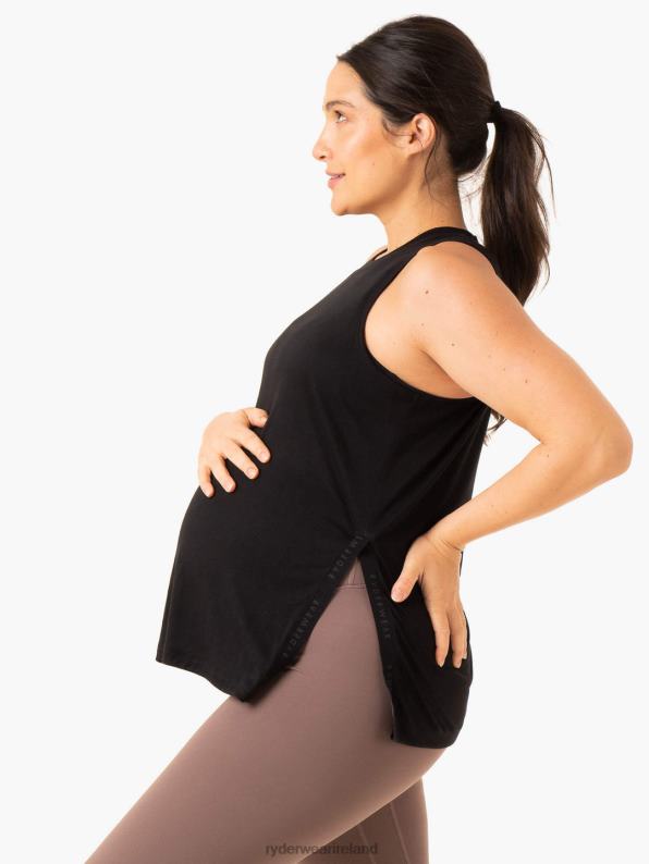 Ryderwear Active Bump Tank Black Women Clothing 4Z2T855