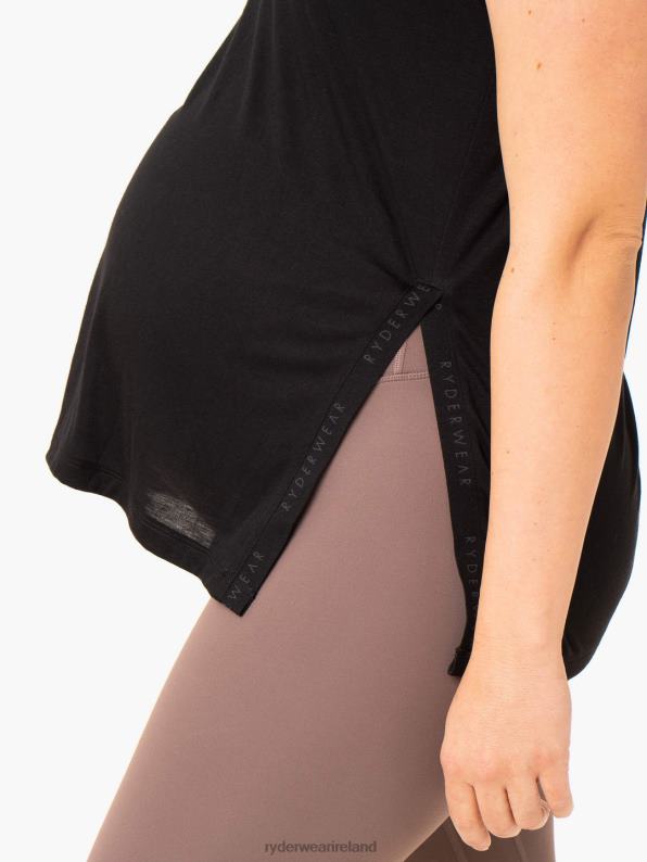 Ryderwear Active Bump Tank Black Women Clothing 4Z2T855