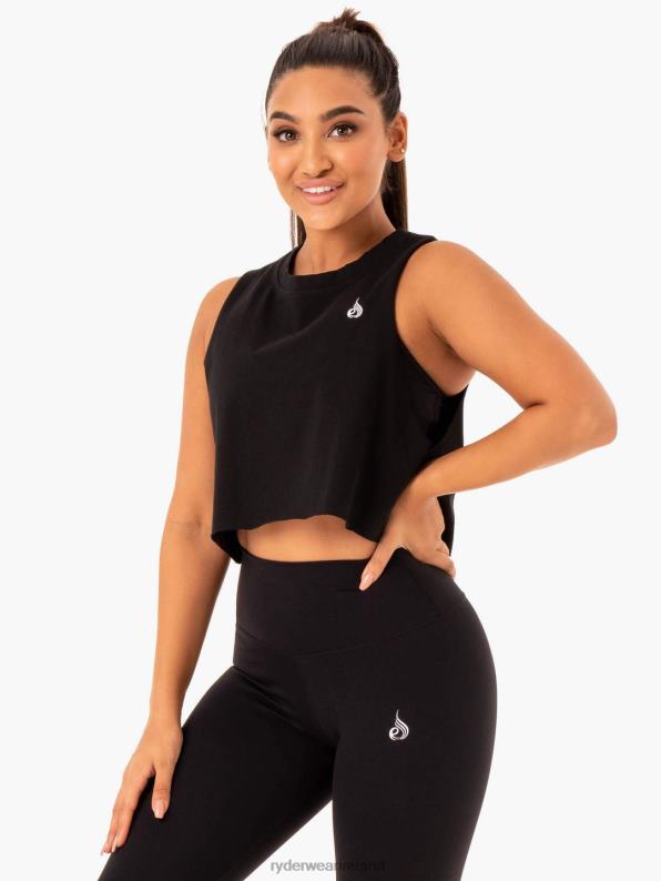 Ryderwear Base Muscle Tank Black Women Clothing 4Z2T999