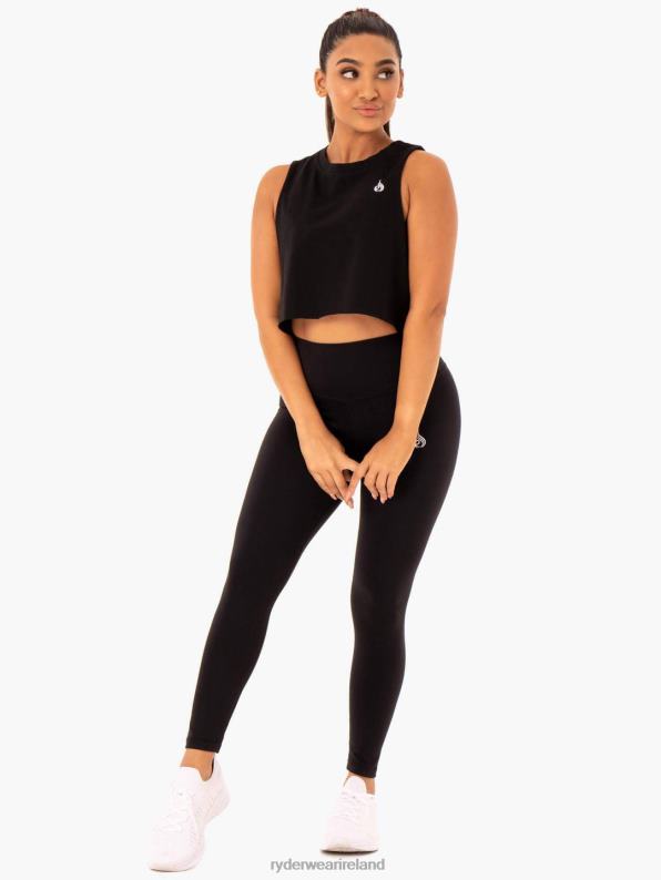 Ryderwear Base Muscle Tank Black Women Clothing 4Z2T999