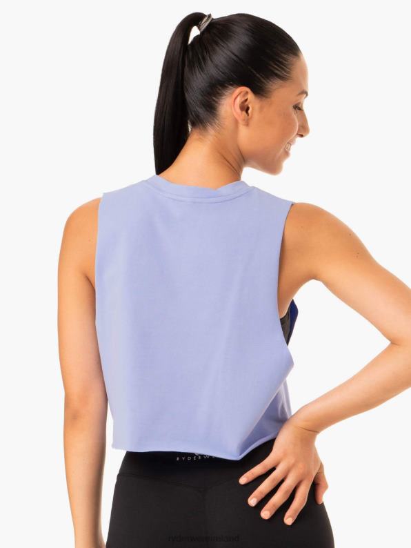 Ryderwear Base Muscle Tank Purple Women Clothing 4Z2T1002