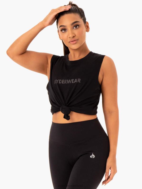 Ryderwear Base Regular Cut Tank Black Women Clothing 4Z2T1003
