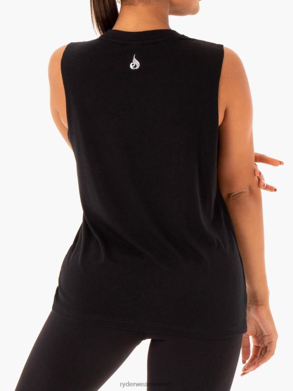 Ryderwear Base Regular Cut Tank Black Women Clothing 4Z2T1003