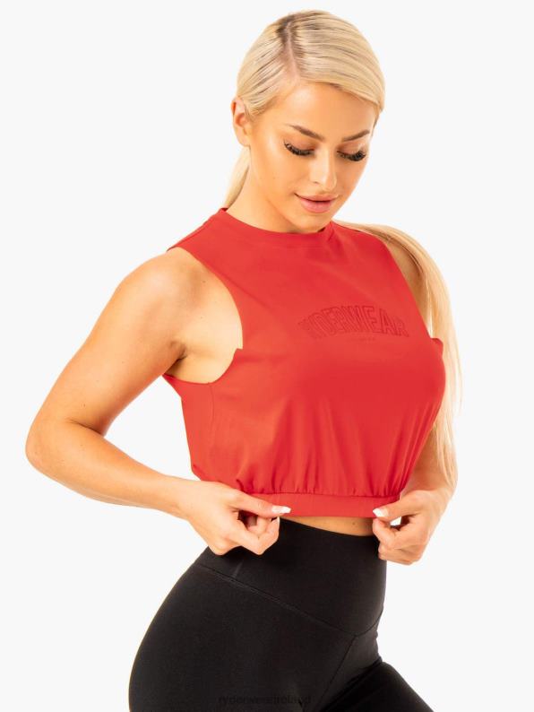 Ryderwear Boxer Muscle Tank Red Women Clothing 4Z2T960