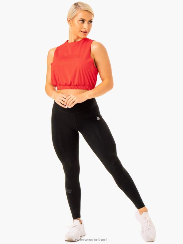 Ryderwear Boxer Muscle Tank Red Women Clothing 4Z2T960