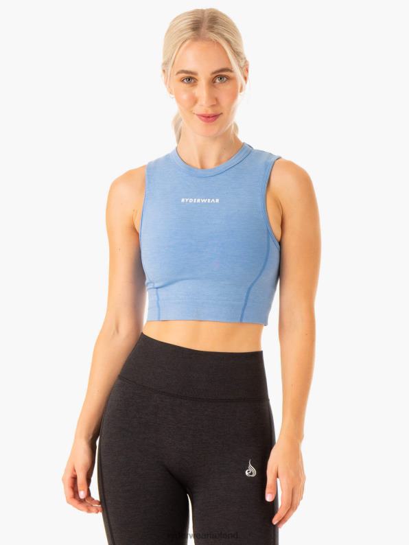 Ryderwear Enhance Seamless Tank Blue Women Clothing 4Z2T902