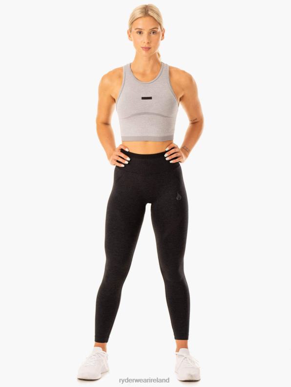 Ryderwear Excel Seamless Tank Grey Marl Women Clothing 4Z2T884