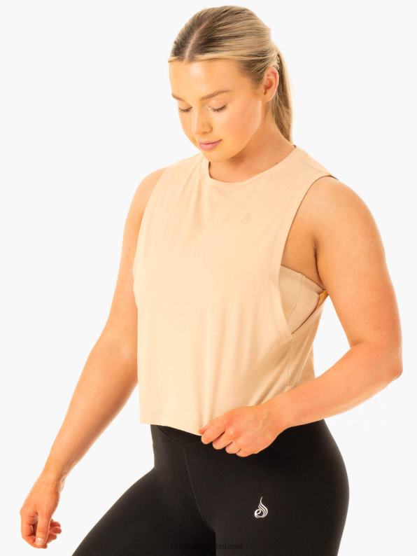 Ryderwear Flow Scoop Tank Sand Women Clothing 4Z2T892