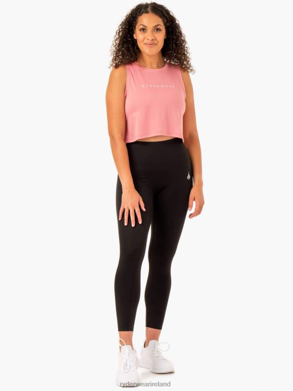 Ryderwear Hybrid Muscle Tank Blush Pink Women Clothing 4Z2T928