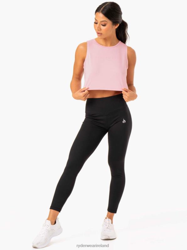 Ryderwear Hybrid Muscle Tank Pink Women Clothing 4Z2T987
