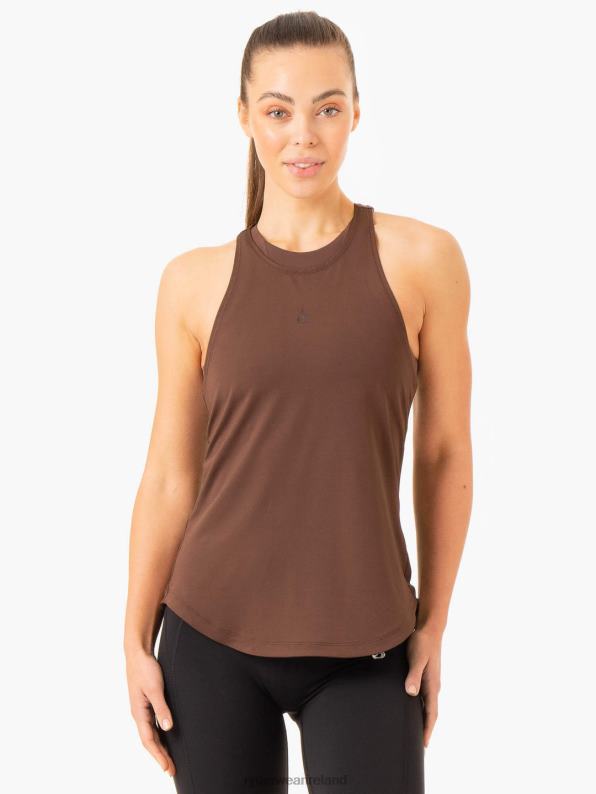Ryderwear Level Up Training Tank Chocolate Women Clothing 4Z2T847
