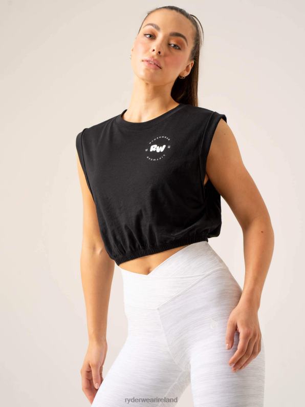 Ryderwear Momentum Tank Black Women Clothing 4Z2T825