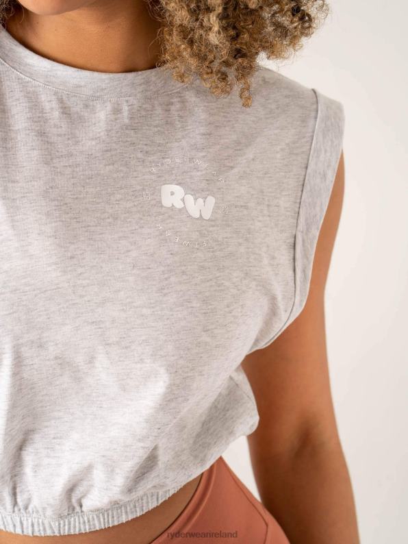 Ryderwear Momentum Tank Snow Grey Marl Women Clothing 4Z2T823