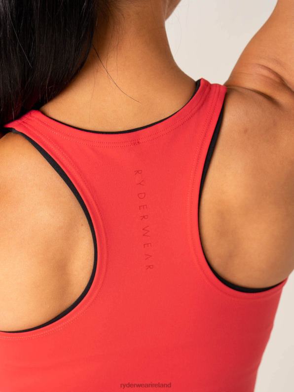 Ryderwear Nkd Arch Tank Red Women Clothing 4Z2T779