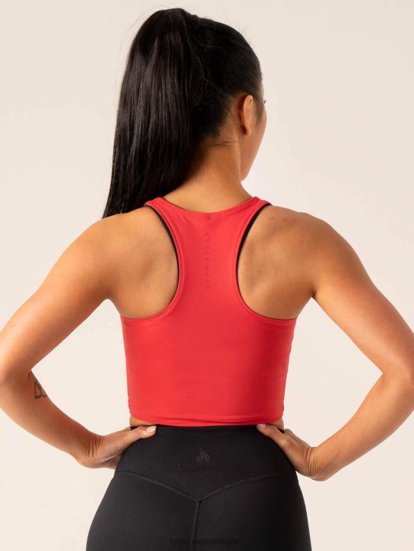 Ryderwear Nkd Arch Tank Red Women Clothing 4Z2T779