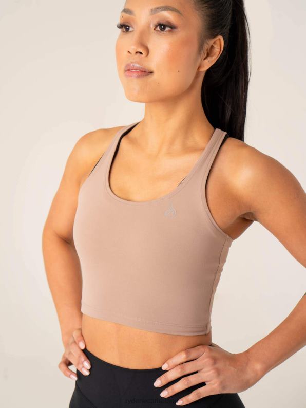 Ryderwear Nkd Arch Tank Taupe Women Clothing 4Z2T780