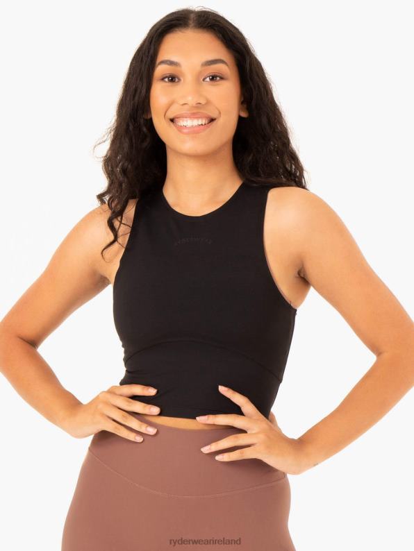 Ryderwear Nkd Refine Tank Black Women Clothing 4Z2T915