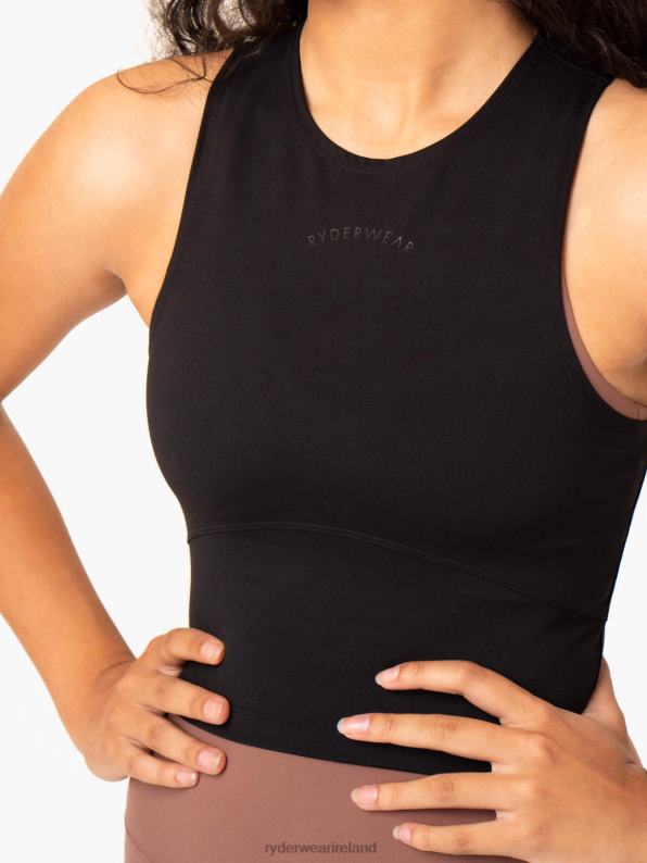 Ryderwear Nkd Refine Tank Black Women Clothing 4Z2T915