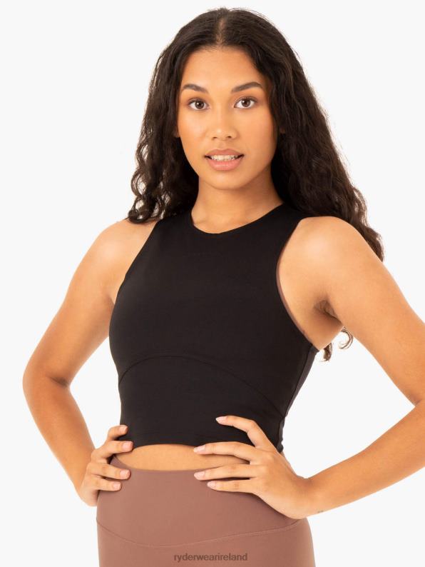 Ryderwear Nkd Refine Tank Black Women Clothing 4Z2T915