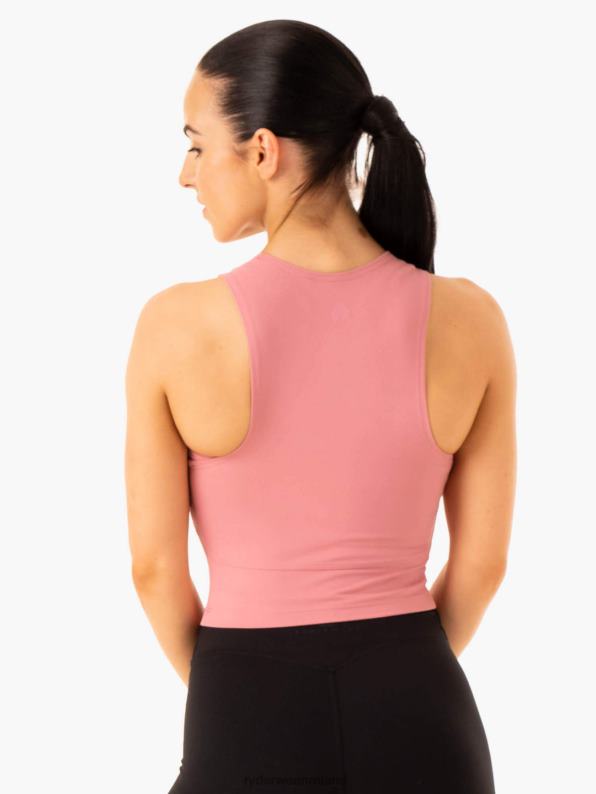 Ryderwear Nkd Refine Tank Dusty Pink Women Clothing 4Z2T912