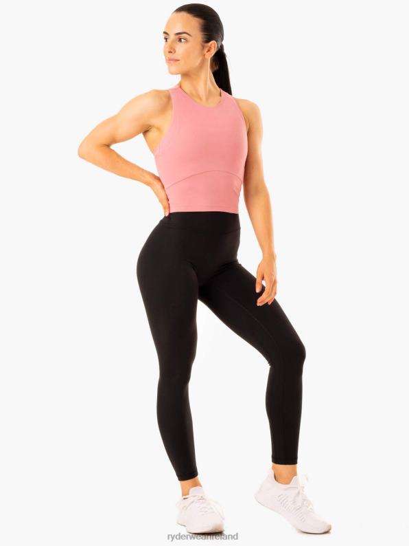 Ryderwear Nkd Refine Tank Dusty Pink Women Clothing 4Z2T912