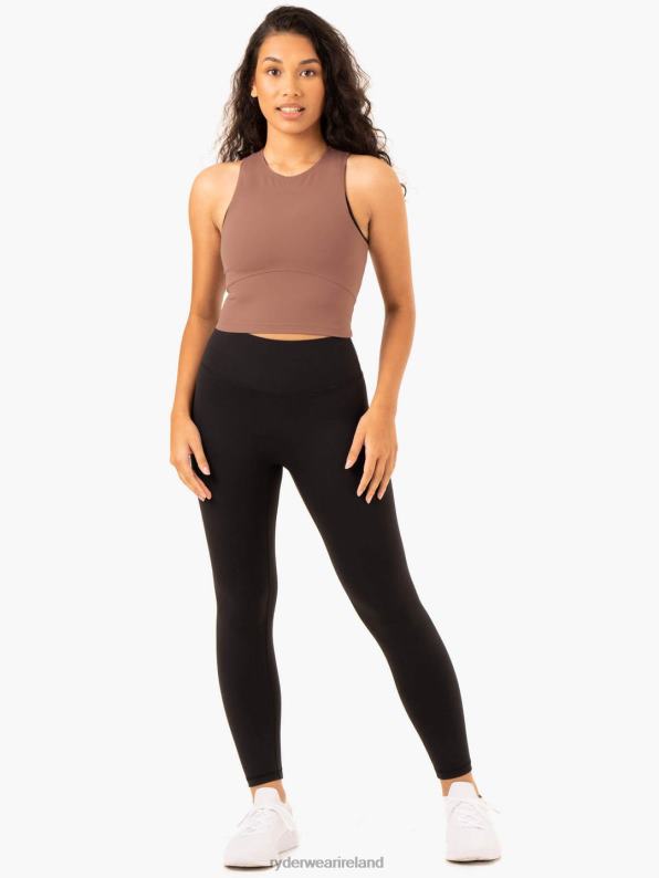 Ryderwear Nkd Refine Tank Mocha Women Clothing 4Z2T914