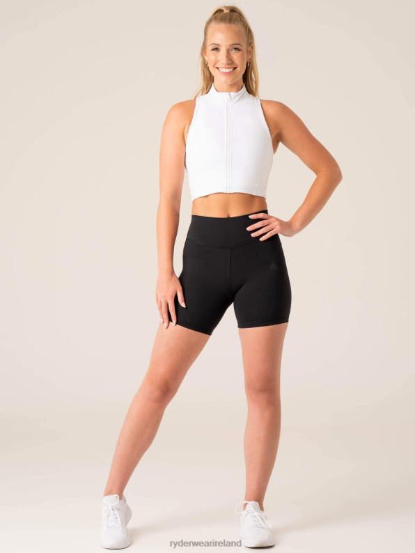 Ryderwear Nkd Zip Tank White Women Clothing 4Z2T769