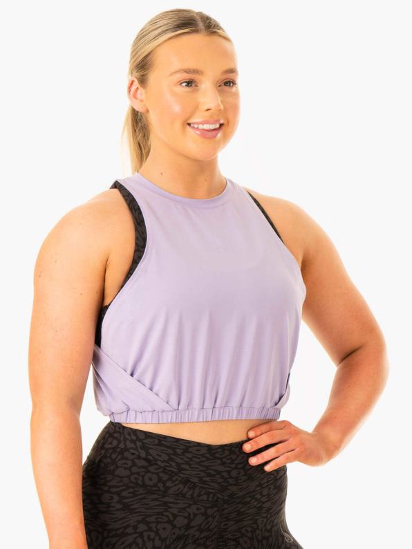 Ryderwear Rotation Tank Iris Women Clothing 4Z2T863