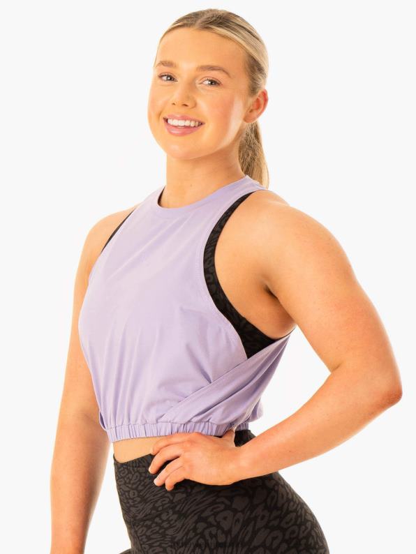 Ryderwear Rotation Tank Iris Women Clothing 4Z2T863