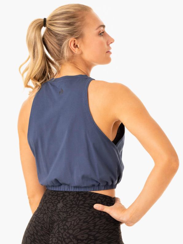 Ryderwear Rotation Tank Navy Women Clothing 4Z2T864
