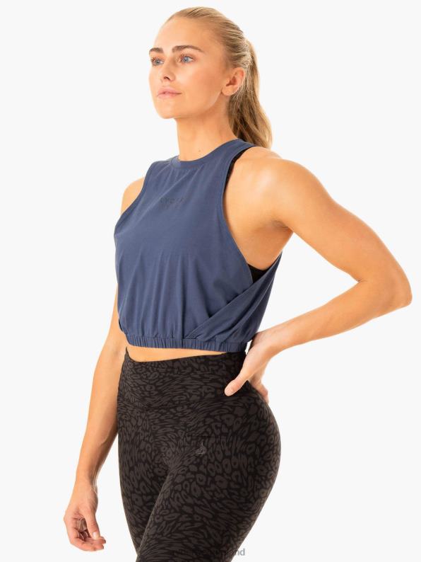 Ryderwear Rotation Tank Navy Women Clothing 4Z2T864