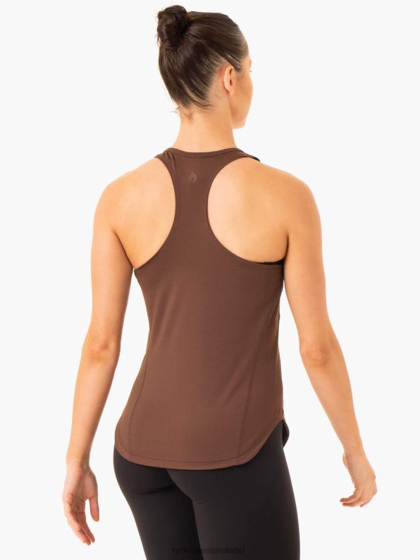 Ryderwear Transform Training Tank Chocolate Women Clothing 4Z2T868