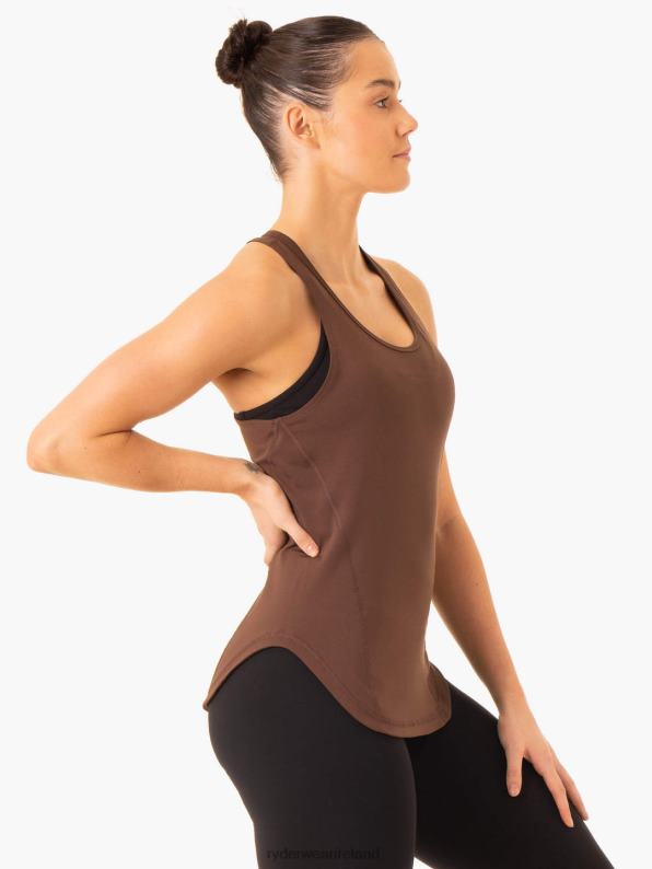 Ryderwear Transform Training Tank Chocolate Women Clothing 4Z2T868