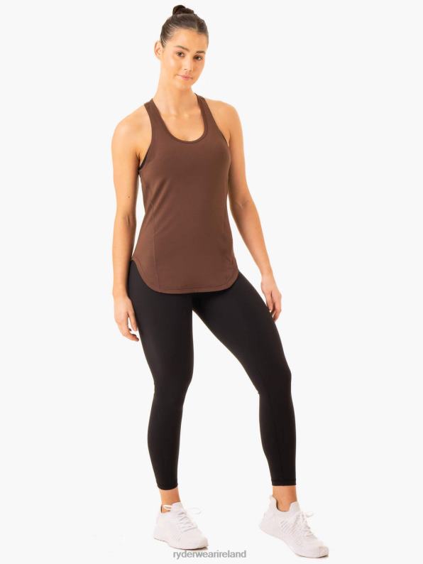 Ryderwear Transform Training Tank Chocolate Women Clothing 4Z2T868