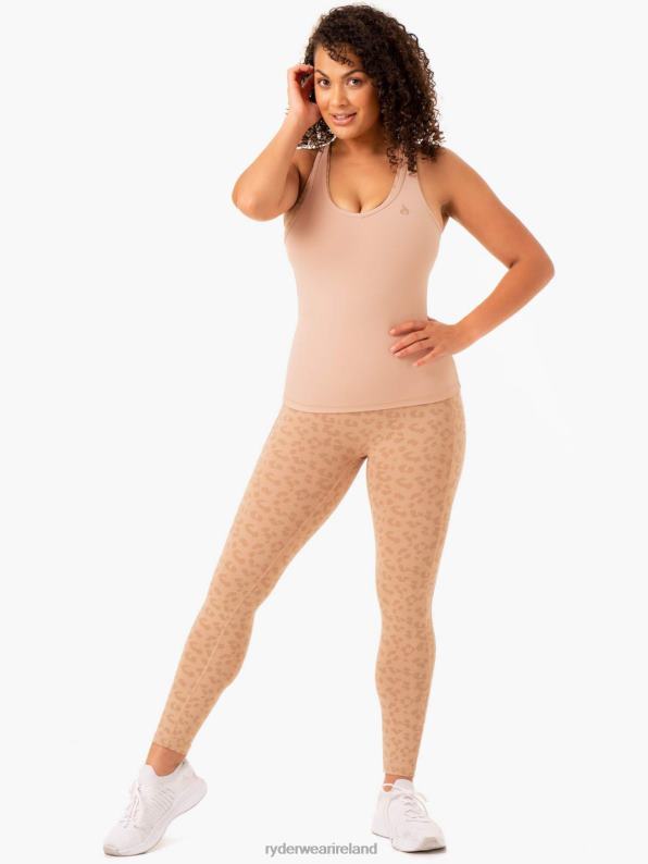 Ryderwear Ultra Compression Tank Tan Women Clothing 4Z2T946