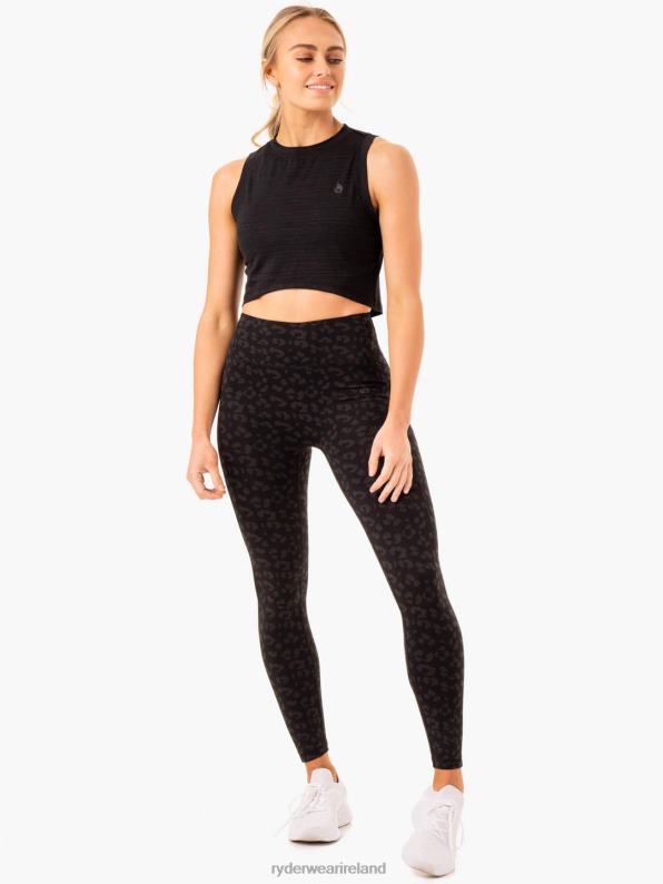 Ryderwear Ultra Scoop Tank Black Women Clothing 4Z2T939