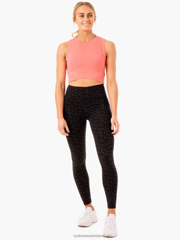 Ryderwear Ultra Scoop Tank Coral Women Clothing 4Z2T937