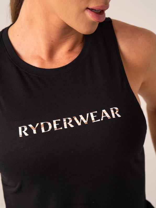 Ryderwear Unstoppable Tank Black Women Clothing 4Z2T796