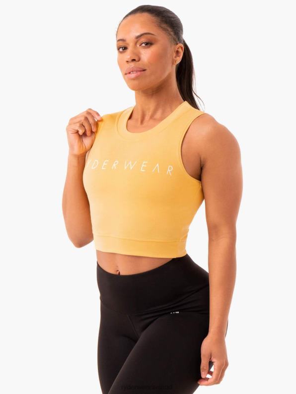 Ryderwear Motion Crop Top Mango Women Clothing 4Z2T956