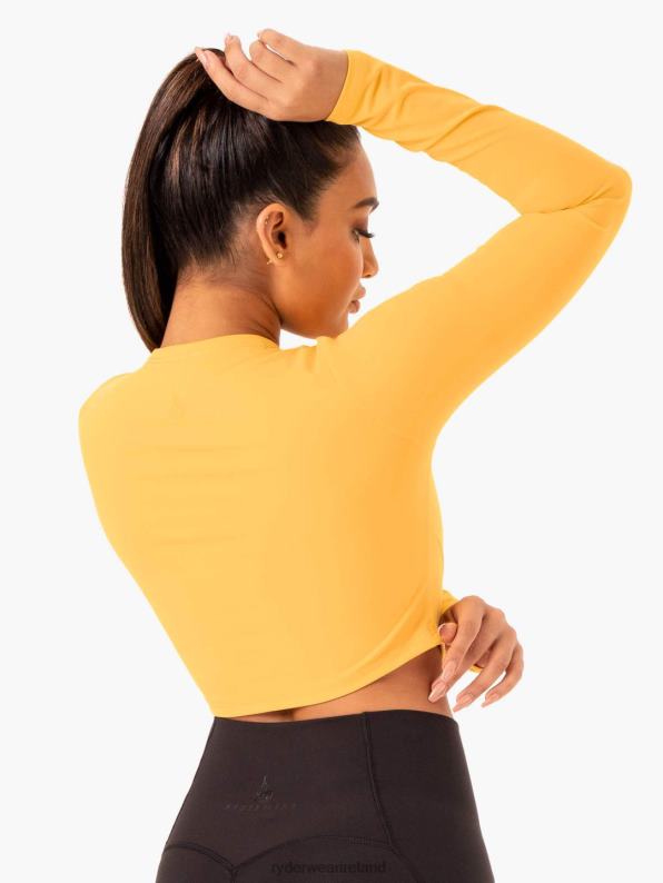 Ryderwear Sola Long Sleeve Top Mango Women Clothing 4Z2T1008